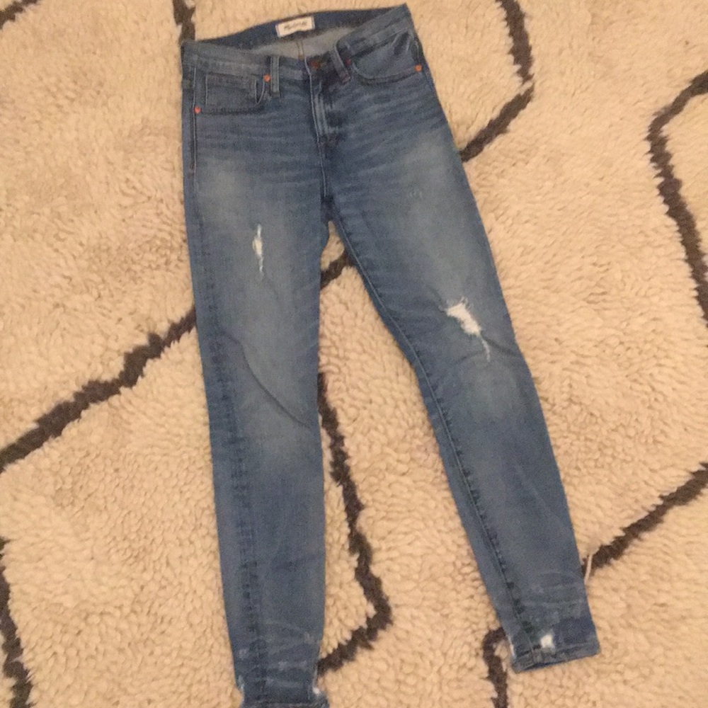 Madewell NWOT 9inch rise jeans
